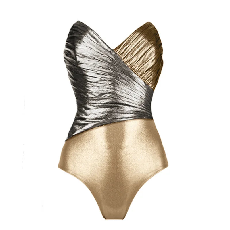 Beautifully Finished Bathing Suit in a Timeless Design