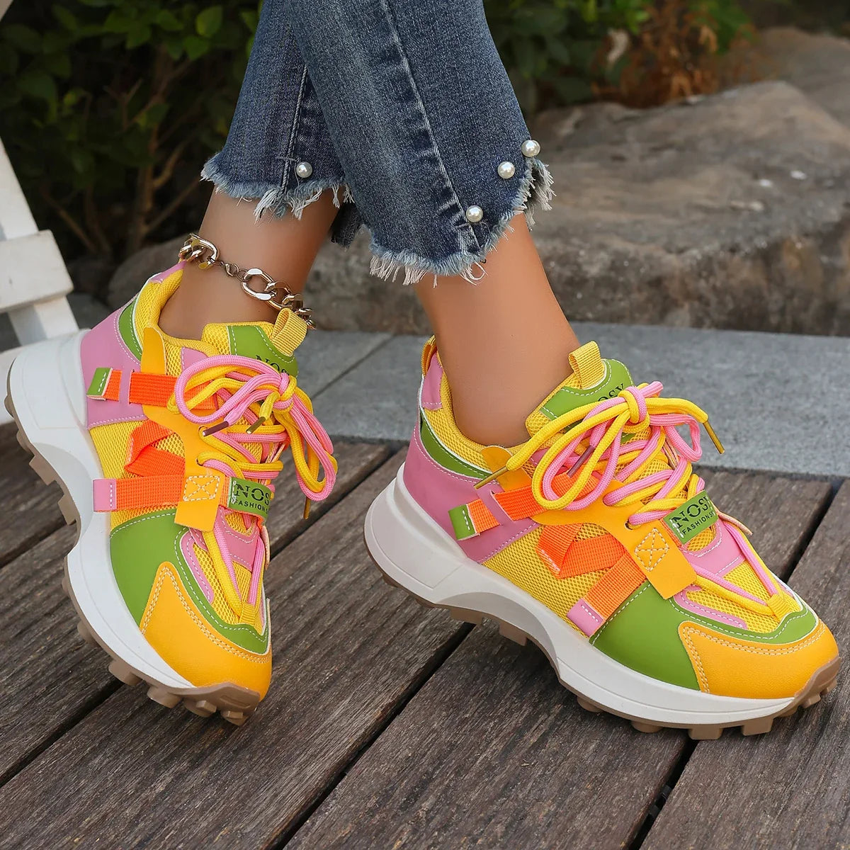 Sleek and Supportive Orthopedic Sneakers