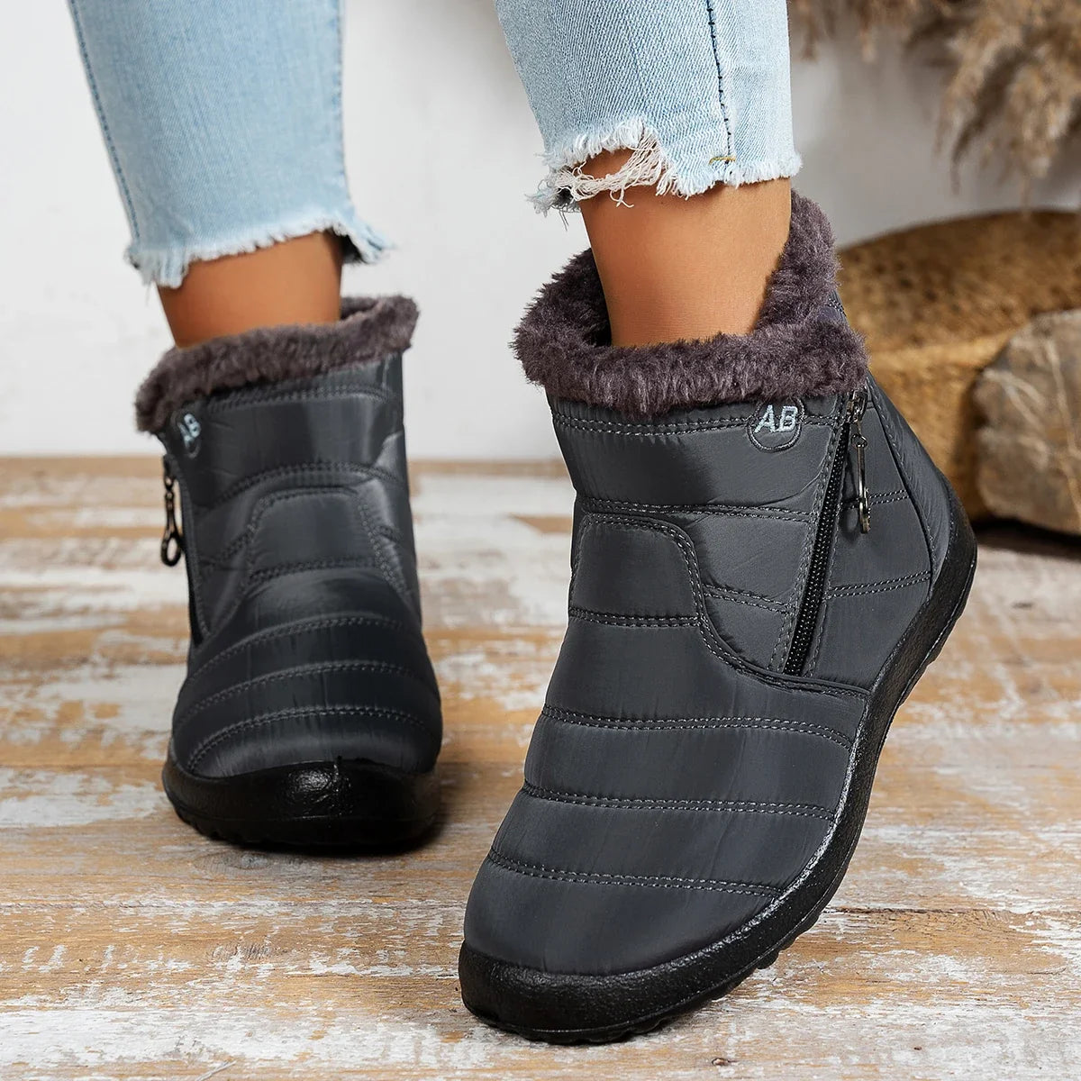 Sleek and Supportive Orthopedic Boots