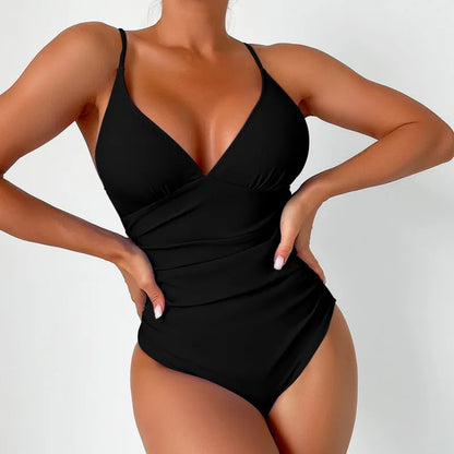 Beautifully Finished Bathing Suit in a Timeless Design