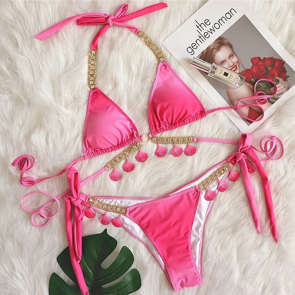 Inspired Bathing Suit With a Contemporary Edge