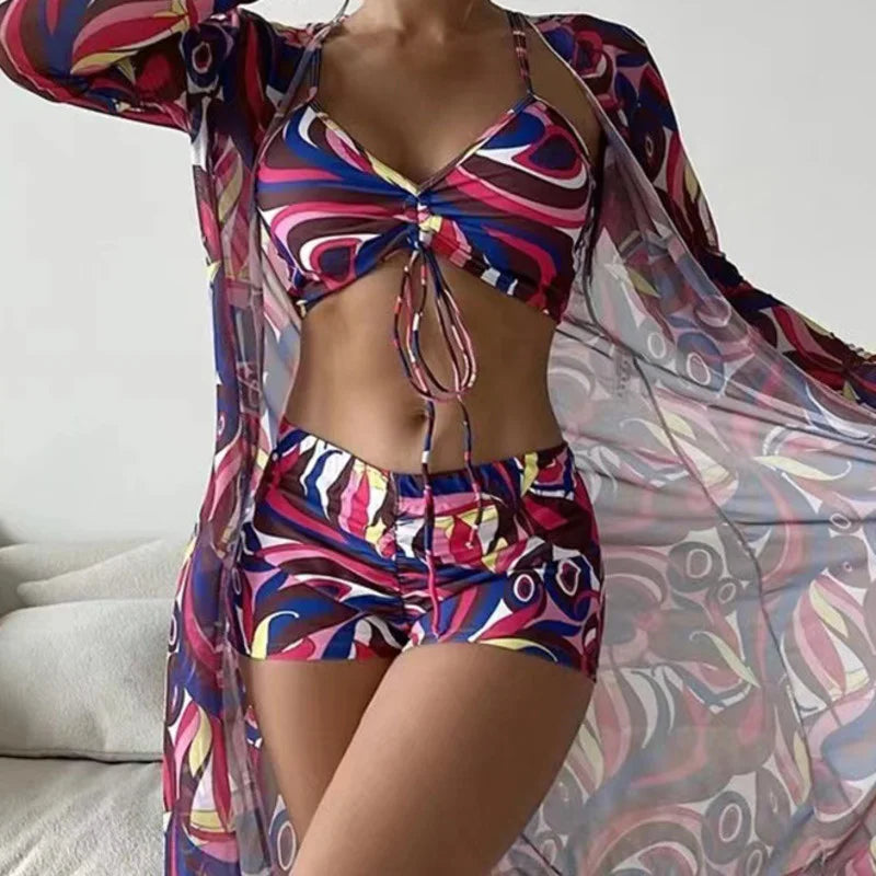 Beautifully Finished Bathing Suit in a Timeless Design