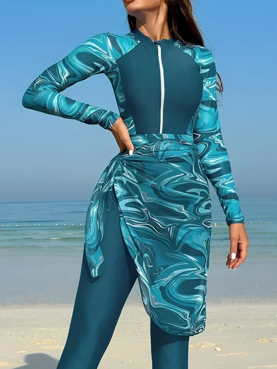 Finely Styled Swimsuit With a Classic Look