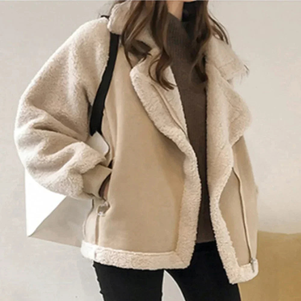 LM | Women's Thick Fur Coat