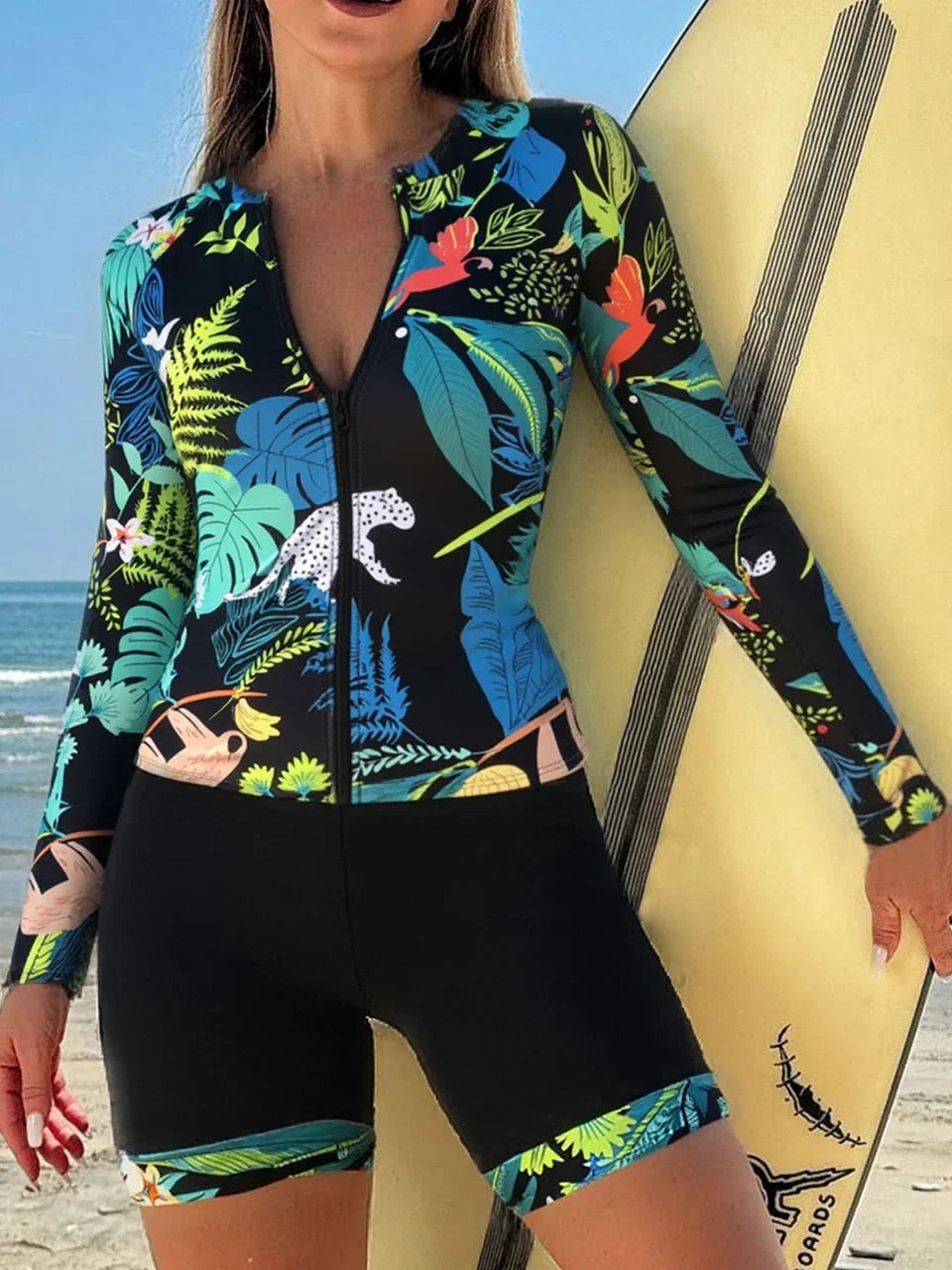 Inspired Swimsuit With a Contemporary Edge