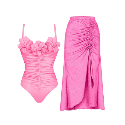 Beautifully Finished Bathing Suit in a Timeless Design