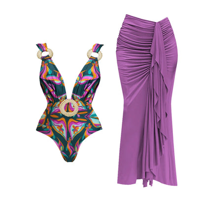Inspired Swimsuit With a Contemporary Edge