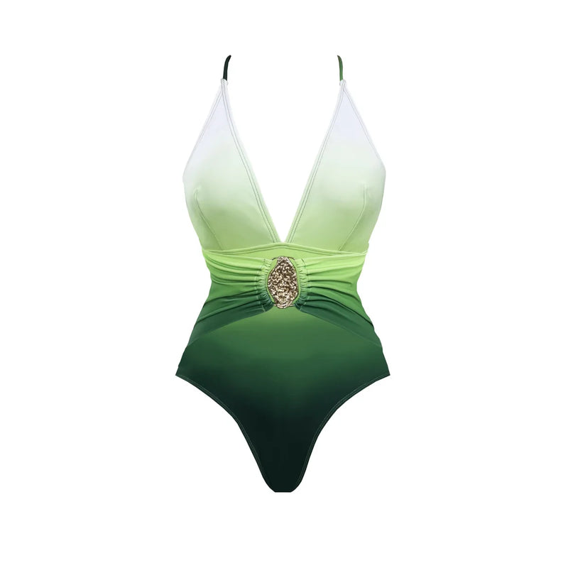 Inspired Bathing Suit With a Contemporary Edge