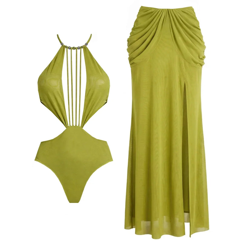 Finely Styled Bathing Suit With a Classic Look