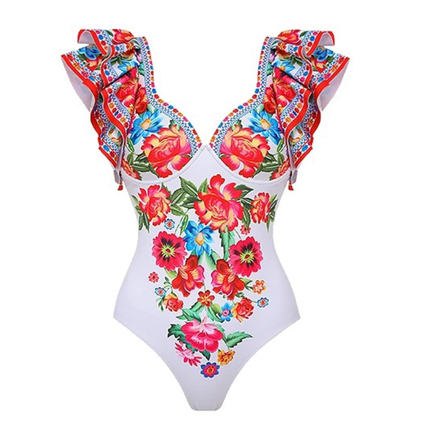Inspired Bathing Suit With a Contemporary Edge