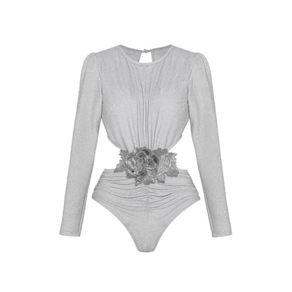 Beautifully Finished Bathing Suit in a Timeless Design
