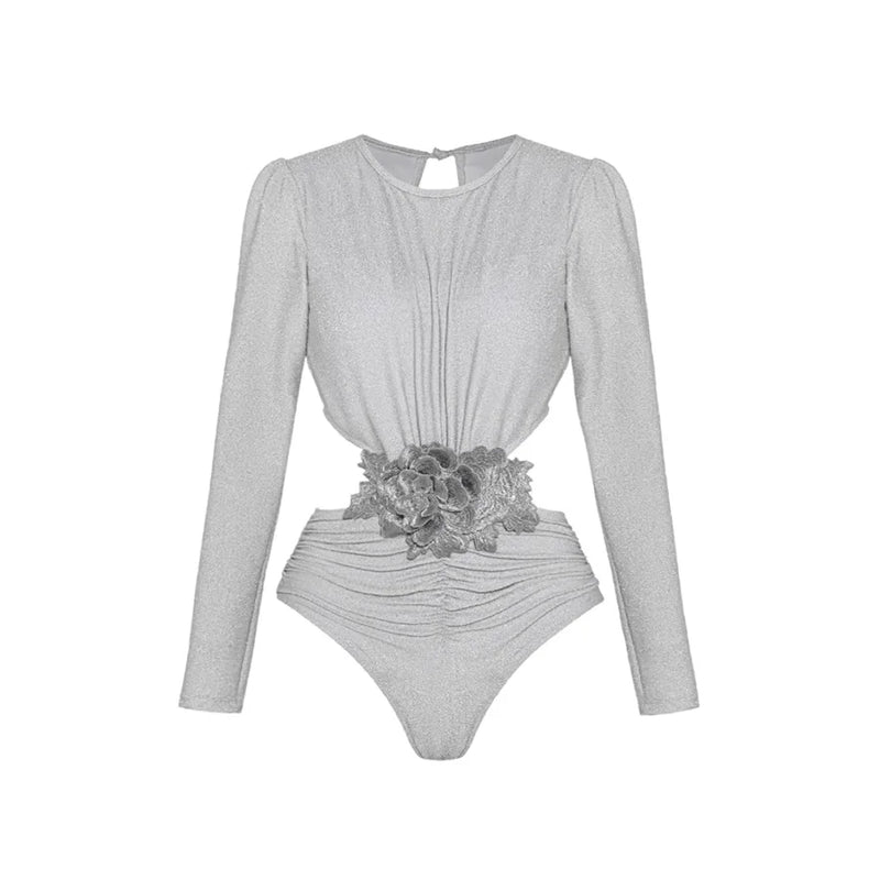 Beautifully Finished Bathing Suit in a Timeless Design