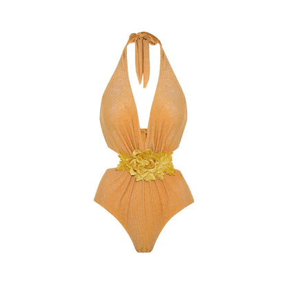 Beautifully Finished Bathing Suit in a Timeless Design