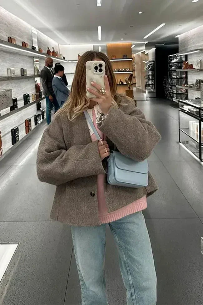LM | Stylish oversized coat