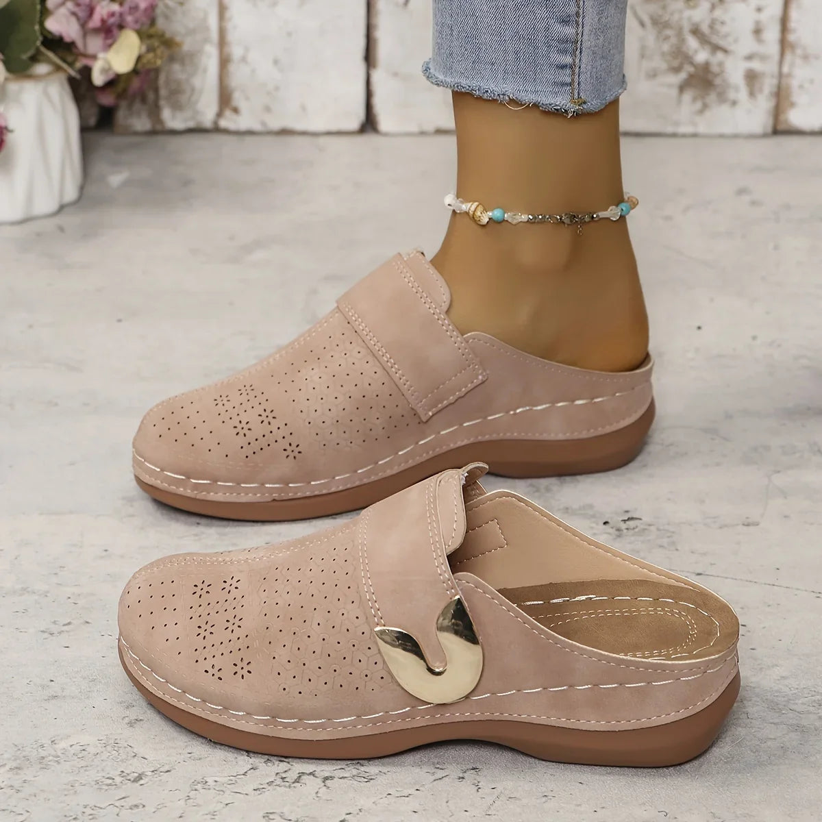 Sleek and Supportive Orthopedic Sandals