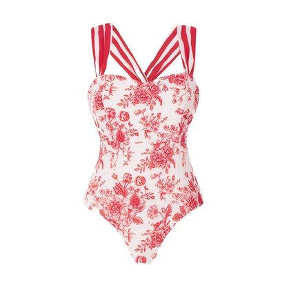 Beautifully Finished Bathing Suit in a Timeless Design