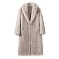 LM | elegant winter fur coat