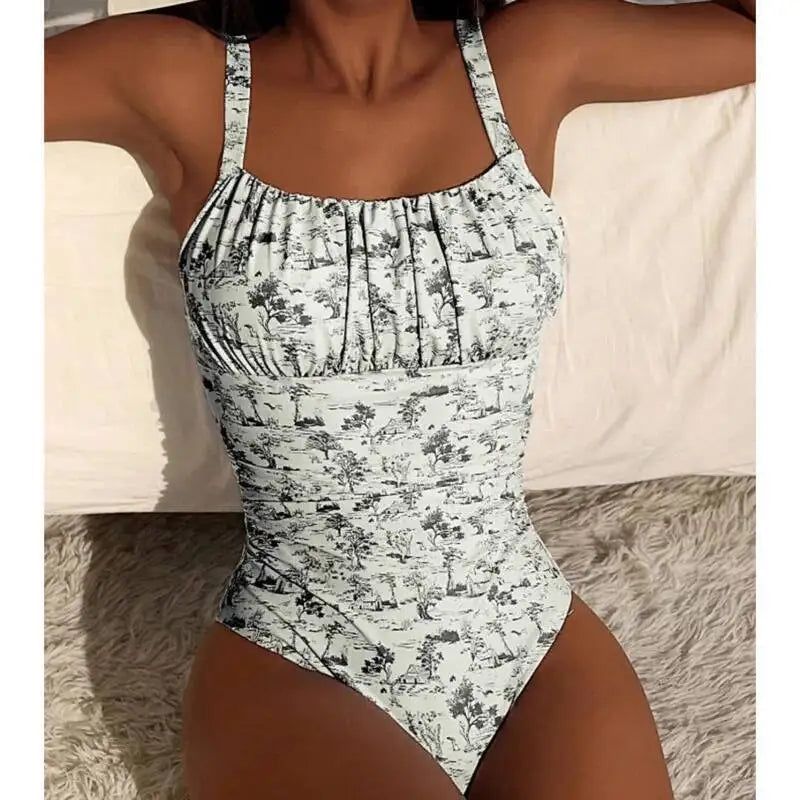 Inspired Bathing Suit With a Contemporary Edge