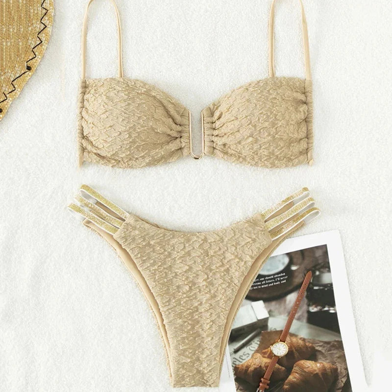 Sophisticated Bathing Suit With a Clean Classic Look