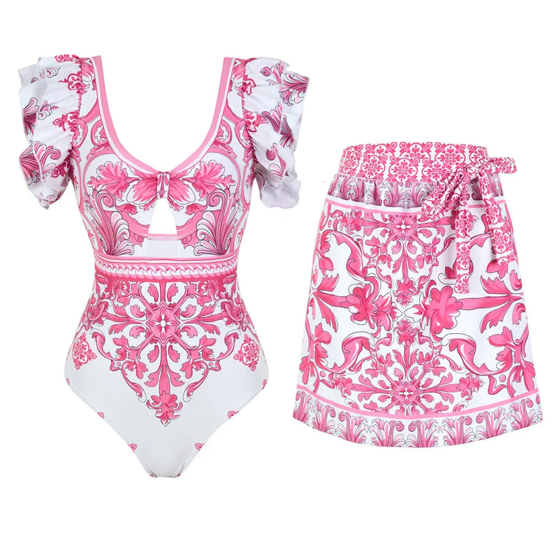 Sophisticated Bathing Suit With a Clean Classic Look