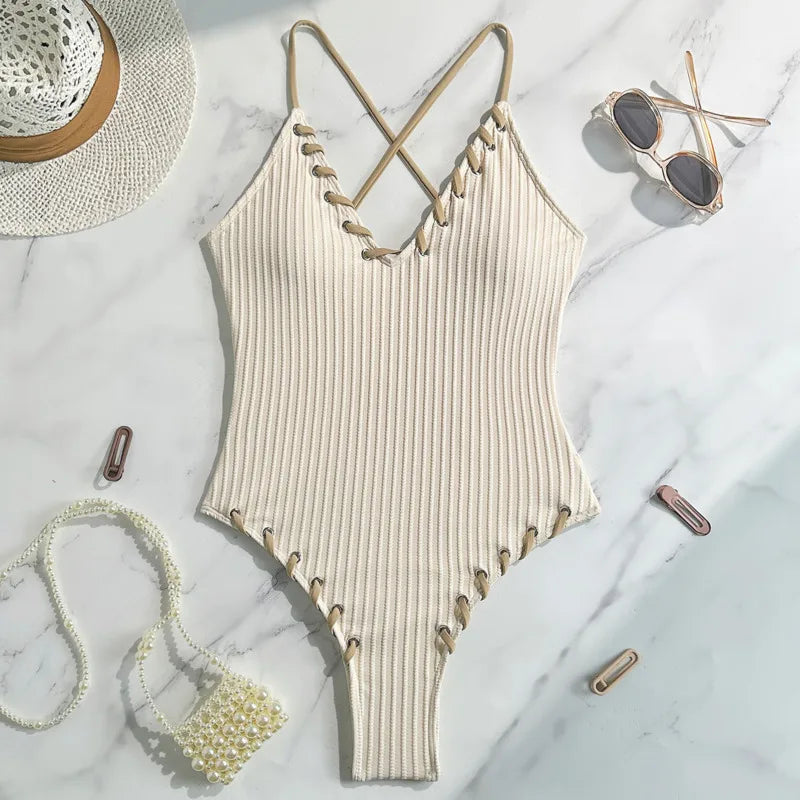 Finely Styled Bathing Suit With a Classic Look