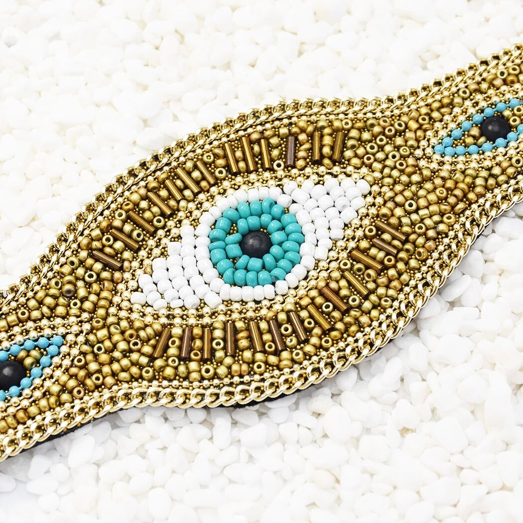 Evil Eye Beaded Bracelet