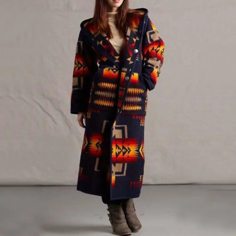 LM | Long coat in ethnic style