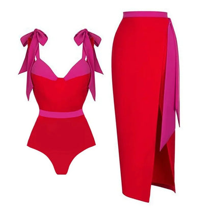 Beautifully Finished Bathing Suit in a Timeless Design