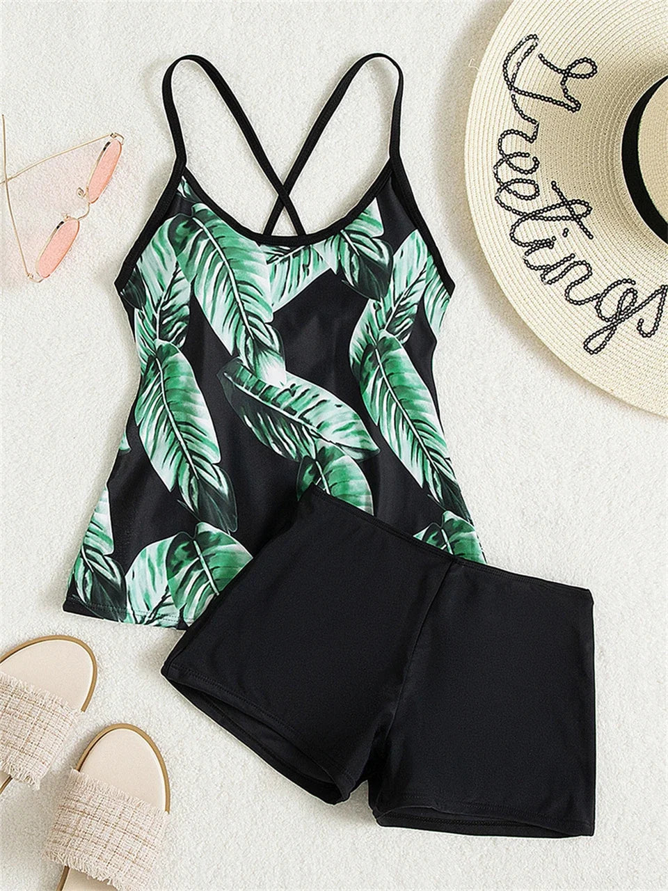 Beautifully Finished Swimsuit in a Timeless Design