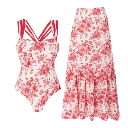 Beautifully Finished Bathing Suit in a Timeless Design
