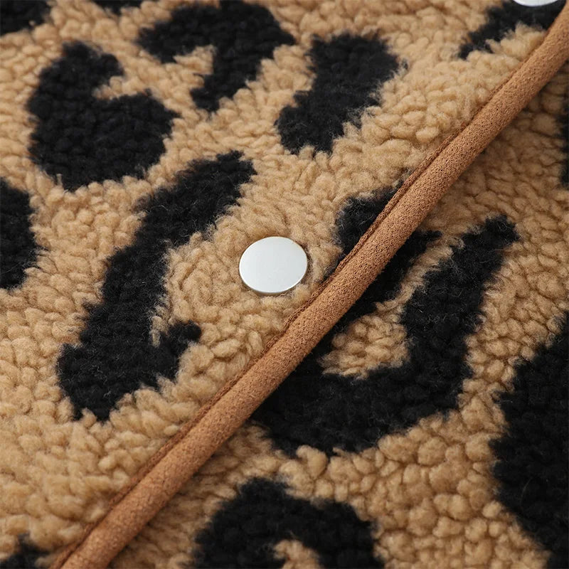 LM | Leopard winter jacket