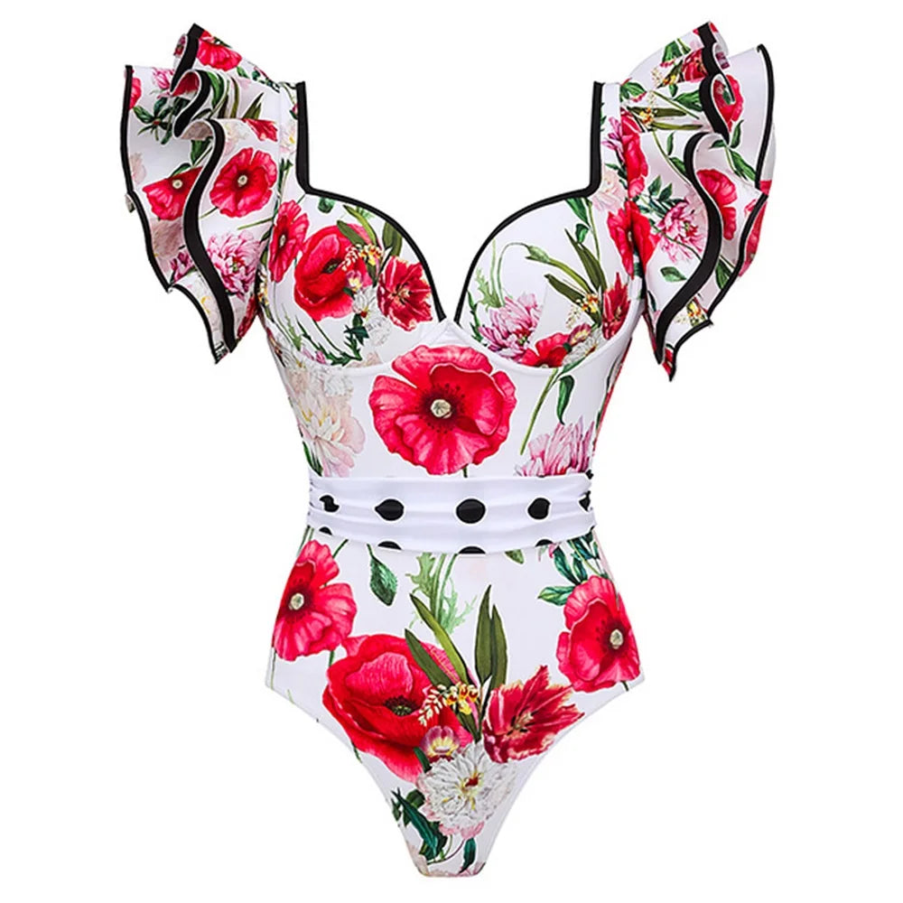 Inspired Bathing Suit With a Contemporary Edge