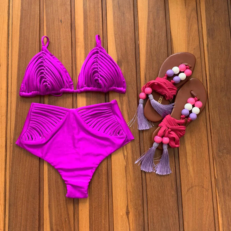 Inspired Bathing Suit With a Contemporary Edge