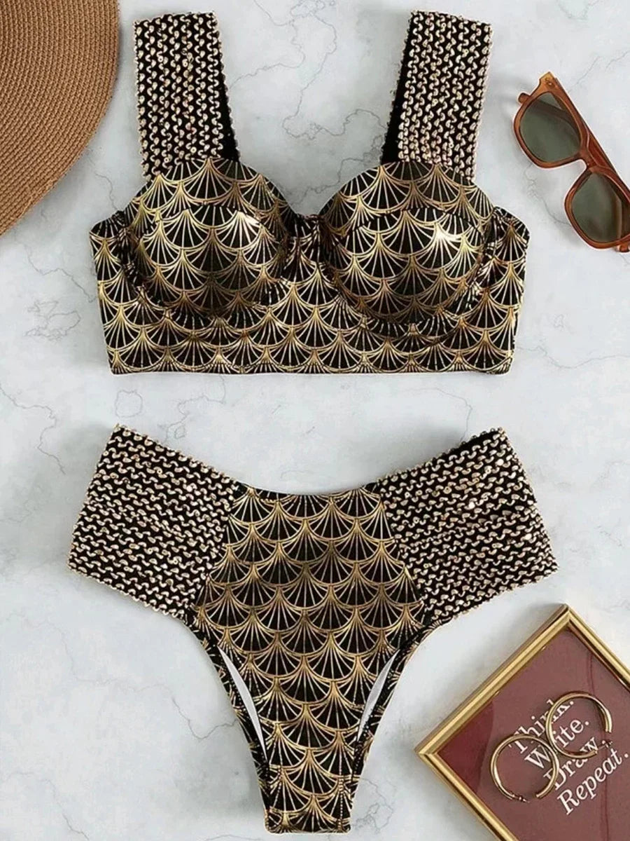 Beautifully Crafted Bathing Suit in a Classic Style