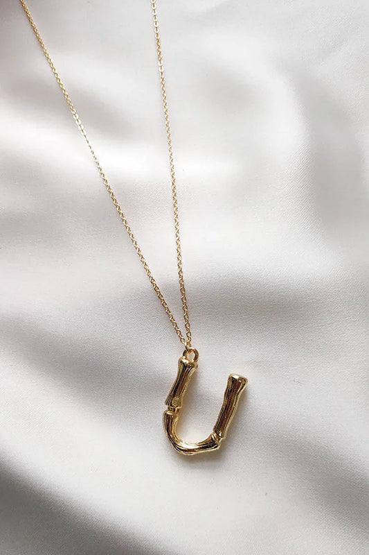 Initial Necklace U-z