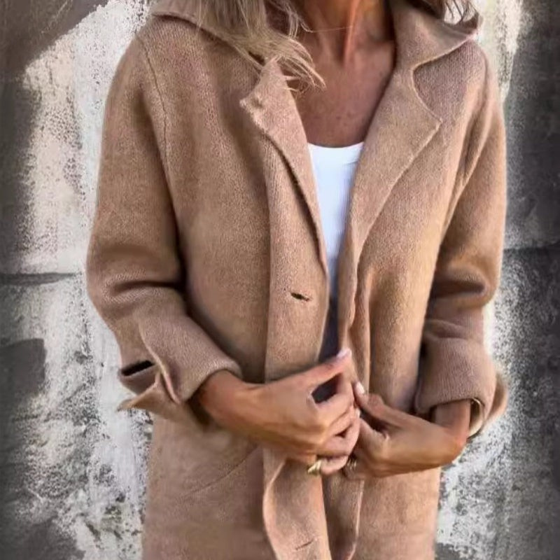 LM | Chic long coat for women