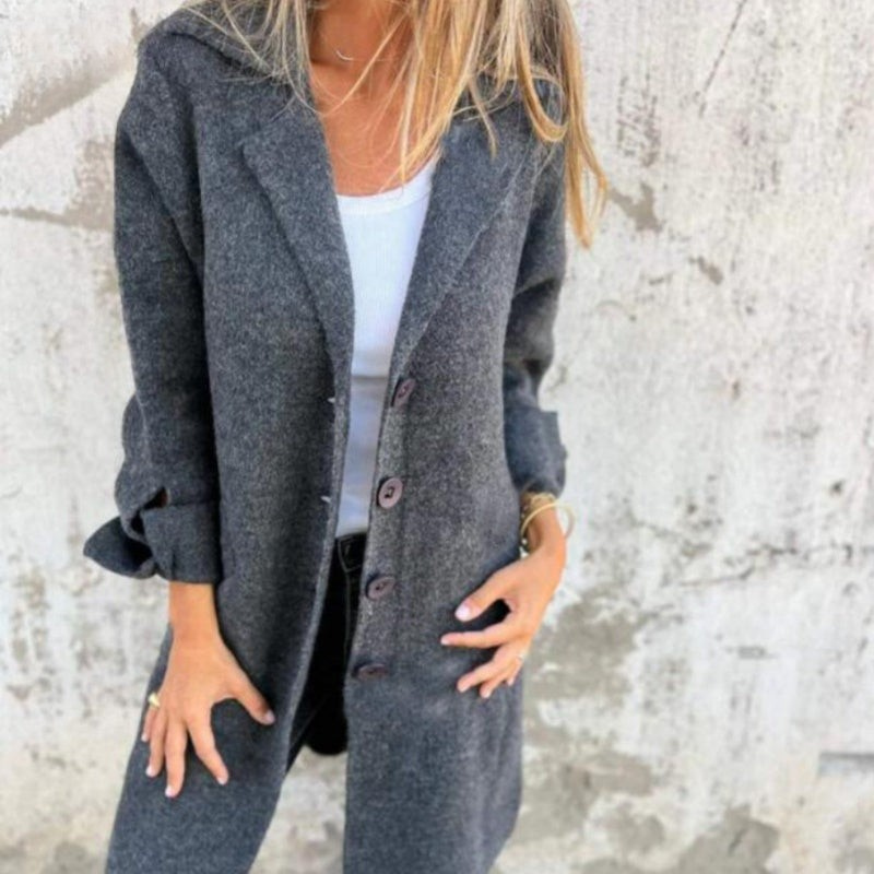 LM | Chic long coat for women
