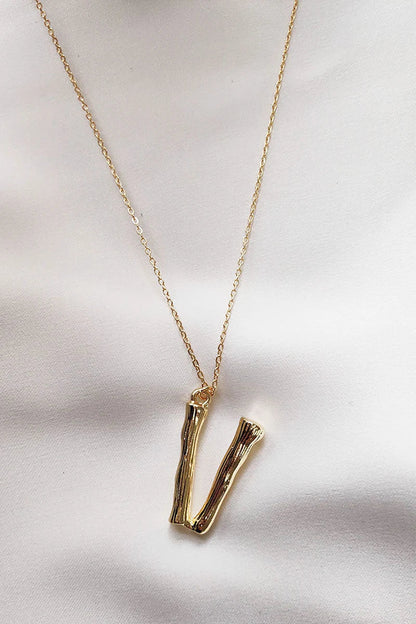 Initial Necklace U-z