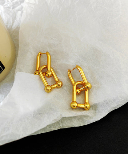 Gold Plated Hoop Earrings