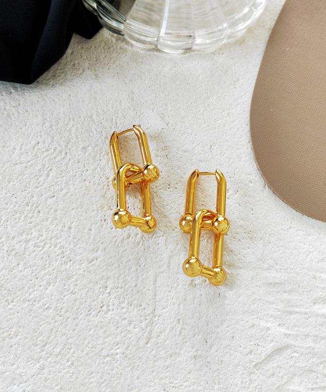 Gold Plated Hoop Earrings