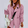 LM | Ladies summer coat with shawl collar