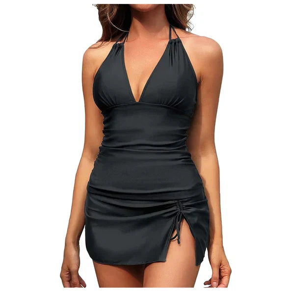 Lucie® | 3-piece Bikini Skirt Style Swimsuit