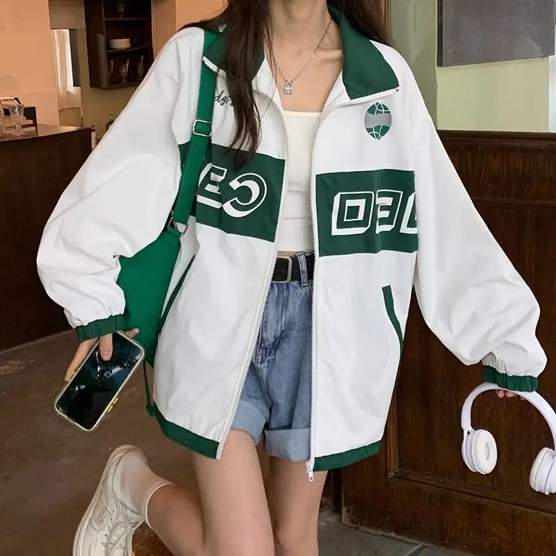 LM | Sporty work jacket with zipper