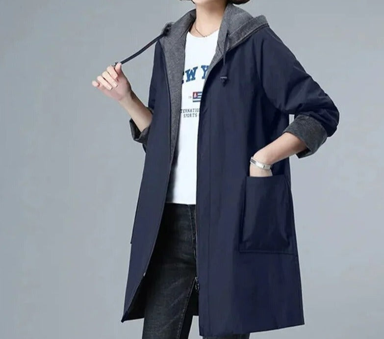 LM | Casual coat with hood