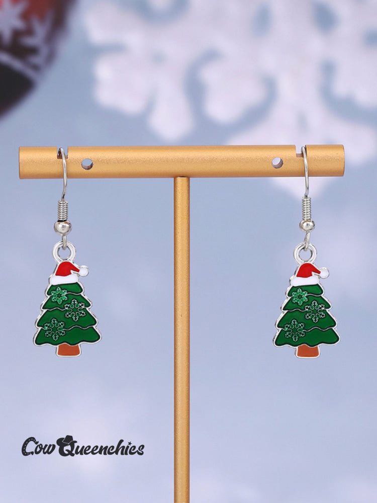 Christmas Tree Earrings