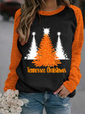 Comstylish Women's Tennessee Christmas Print Sweatshirt