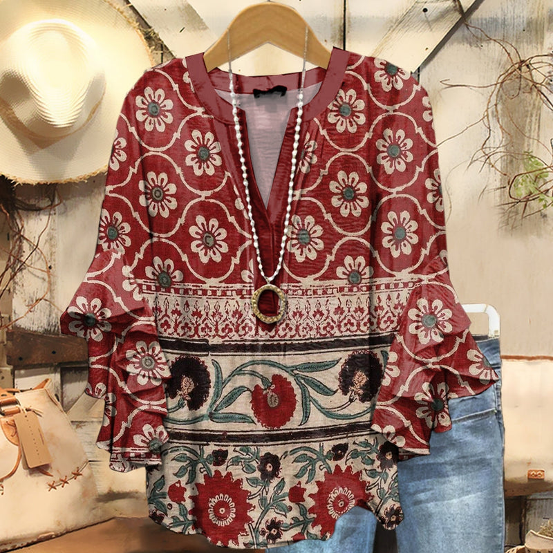 Timeless Vintage Style Top