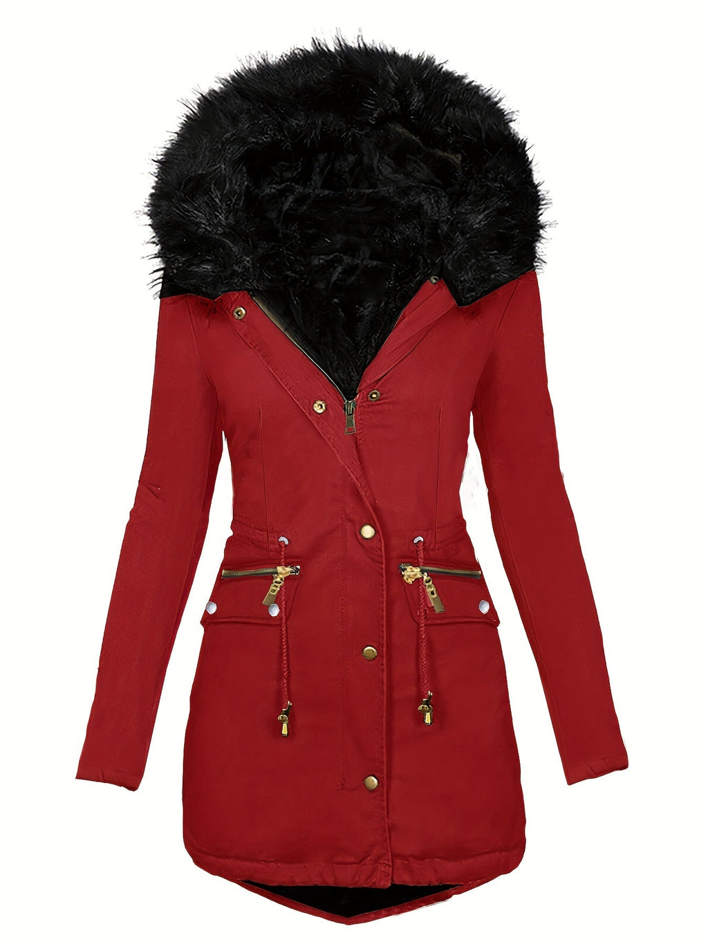 LM | Cozy fur coat for women