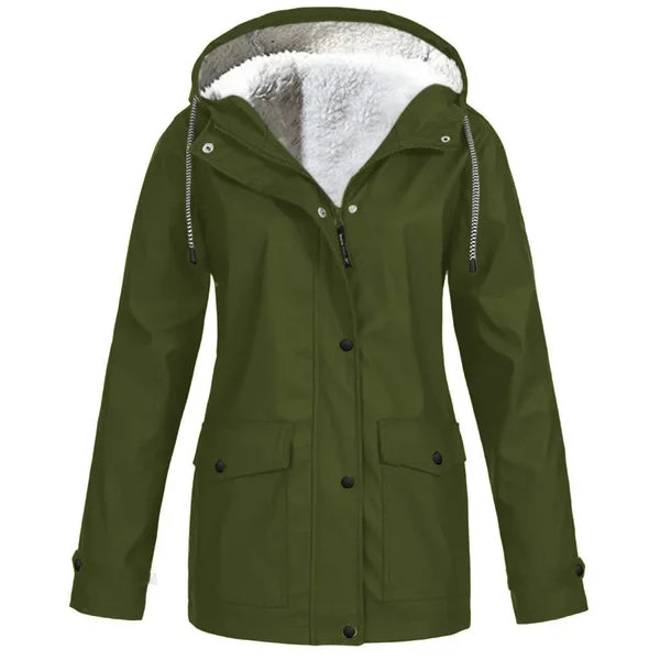 LM | Raincoat with pocket for women