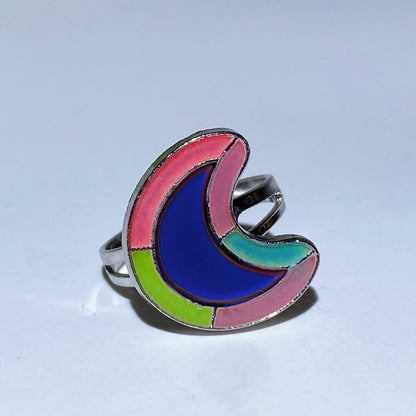 Adjustable Color Changing Crystal Healing Spiritual Ring